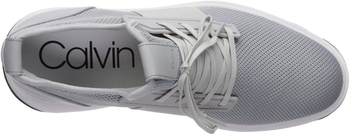 Calvin Klein 253947 Mens PHYLL Sneaker Blue Grey/Smooth Calf 