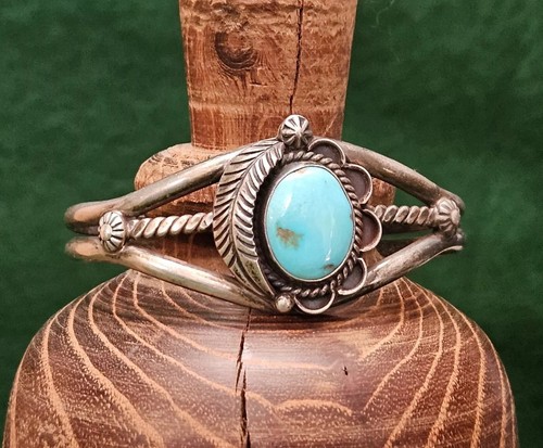 Brazalete Puño Firmado Begay Vintage NAVAJO PLATA ESTERLINA 925 - Imagen 10 de 17