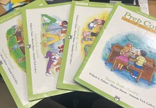 alfred's basic piano library lot Level C. Theory, Lesson, Technic And Solo.