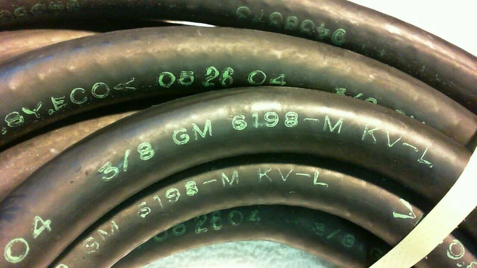 2-pack 3/8" x 25 ft. GM RUBBER HOSE P/N:GM9438373 Military NSN: 4720-01-159-5796 - Image 3 of 3