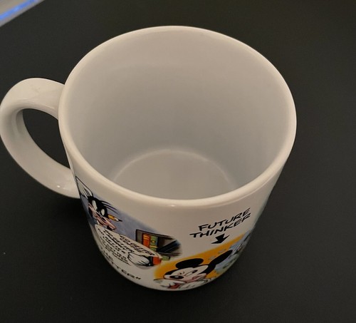 Vintage Disney Store Mickey,Minnie Go Getter Manager Office Staff Coffee Cup Mug - Picture 3 of 7