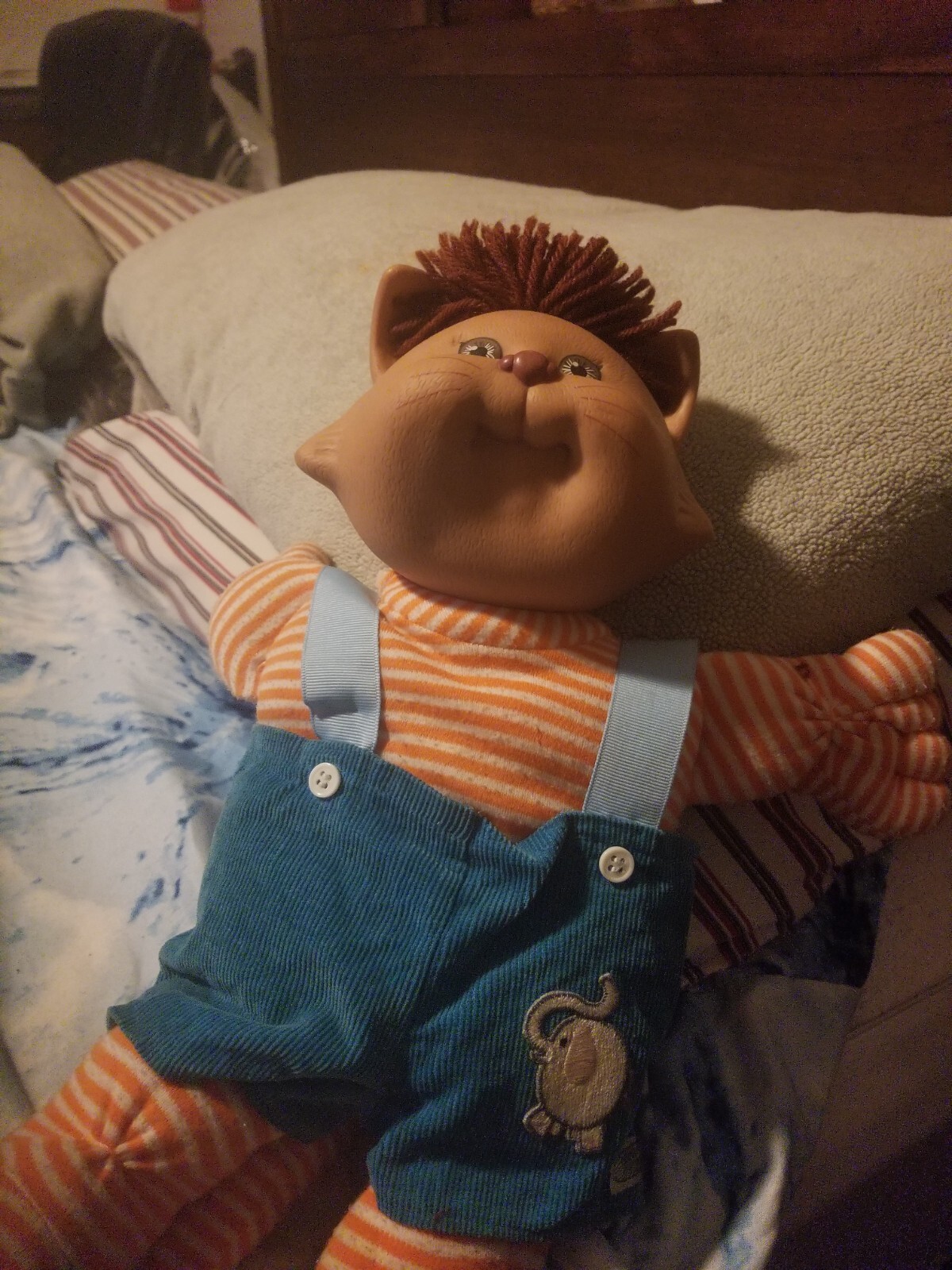 1983 Cabbage Patch Kids Koosas Cat Plush Collectible Toy