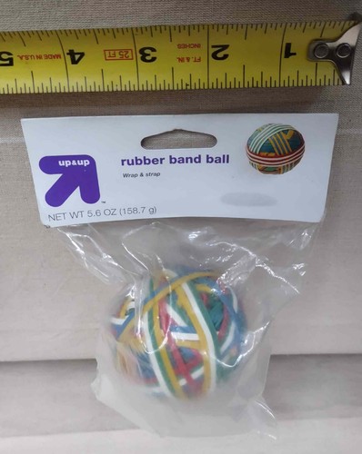 Target up & up Rubber Band Ball 3" Size 2 3/4" NEW