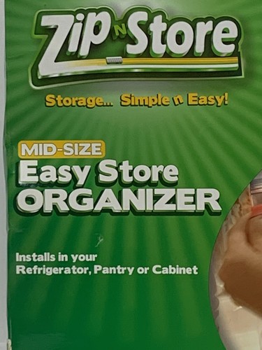 Mid Size Easy Store Organizer Zip N Store Holds Up To 12 Bags - Picture 2 of 9