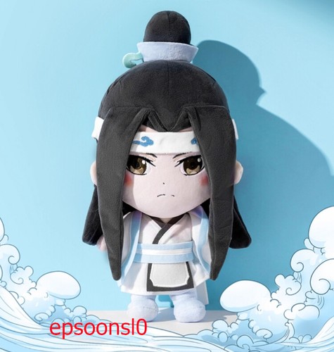 Hot Anime Mo Dao Zu Shi Wei Wuxian Lan Wangji Soft Plush Pendant KeyChain Gifts - Picture 9 of 13