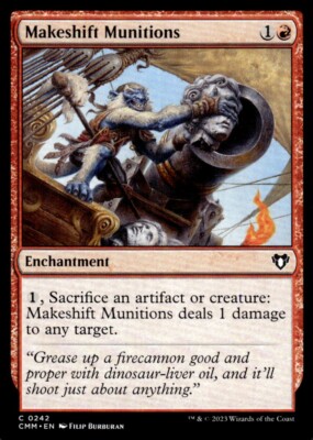 2023 MTG Makeshift Munitions Commander Masters Common #242