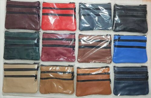 Leather Purse Ladies Fashion Real Small Wallet Coin Womens Handbag Bag Clutch - Picture 2 of 28