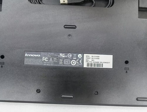 Clavier filaire USB original Lenovo Thinkpad SK-8855 - Allemand - Photo 6/7