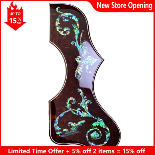 Left-handed Acoustic Guitar Pickguard Self Adhensive For Gibson J200 SJ200