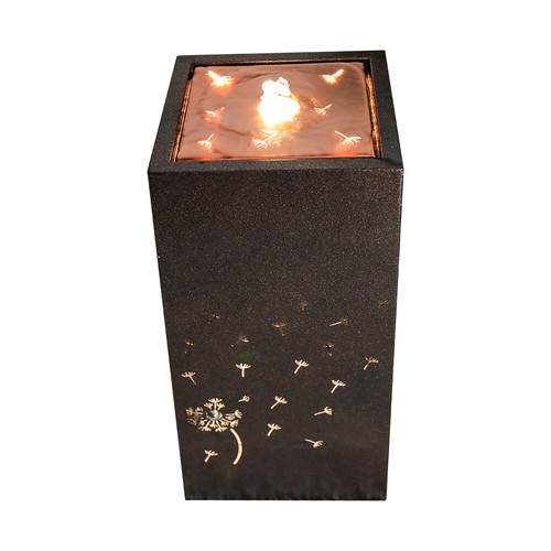 23.6in Dandelion Lamp Ornament Indoor&Outdoor Water Fountains Office Home Decor - Picture 7 of 11