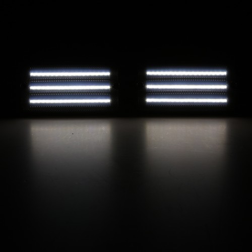 4 pz fari LED fumati 7" e lampade segnale di svolta per Jeep Wrangler TJ 1997-2006 - Foto 7 di 12
