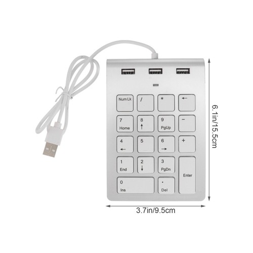 Wireless Mechanical Numpad Number Key for Laptops Numeric Keypad - Picture 8 of 12