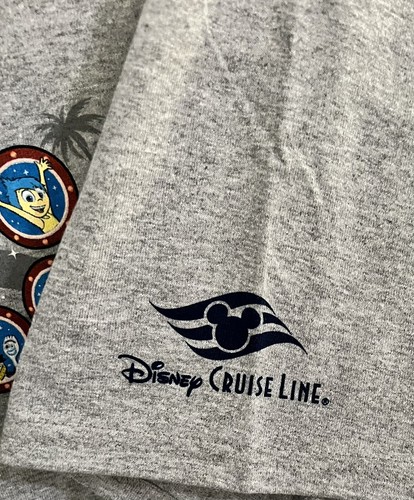 Disney Cruise Line DCL PIXAR DAY AT SEA Inaugural Sailing 2023 Large T Shirt NEW - Picture 3 of 7
