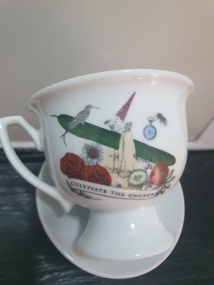 HENDRICKS Gin Cup and Saucer Cultivate the Unusual Ceramic eBay