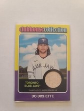 2024 Topps Heritage Clubhouse Collection Bat Relic Bo Bichette #CCRBBI Blue Jays