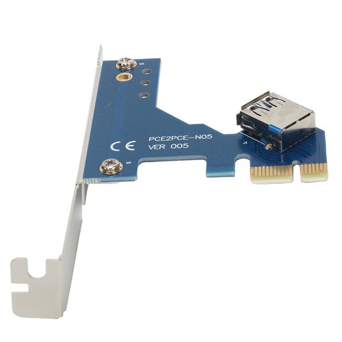 PCI-E Express 1X To 3X Expansion Adapter Board Kit Switch Riser Card Converter - Afbeelding 11 van 12