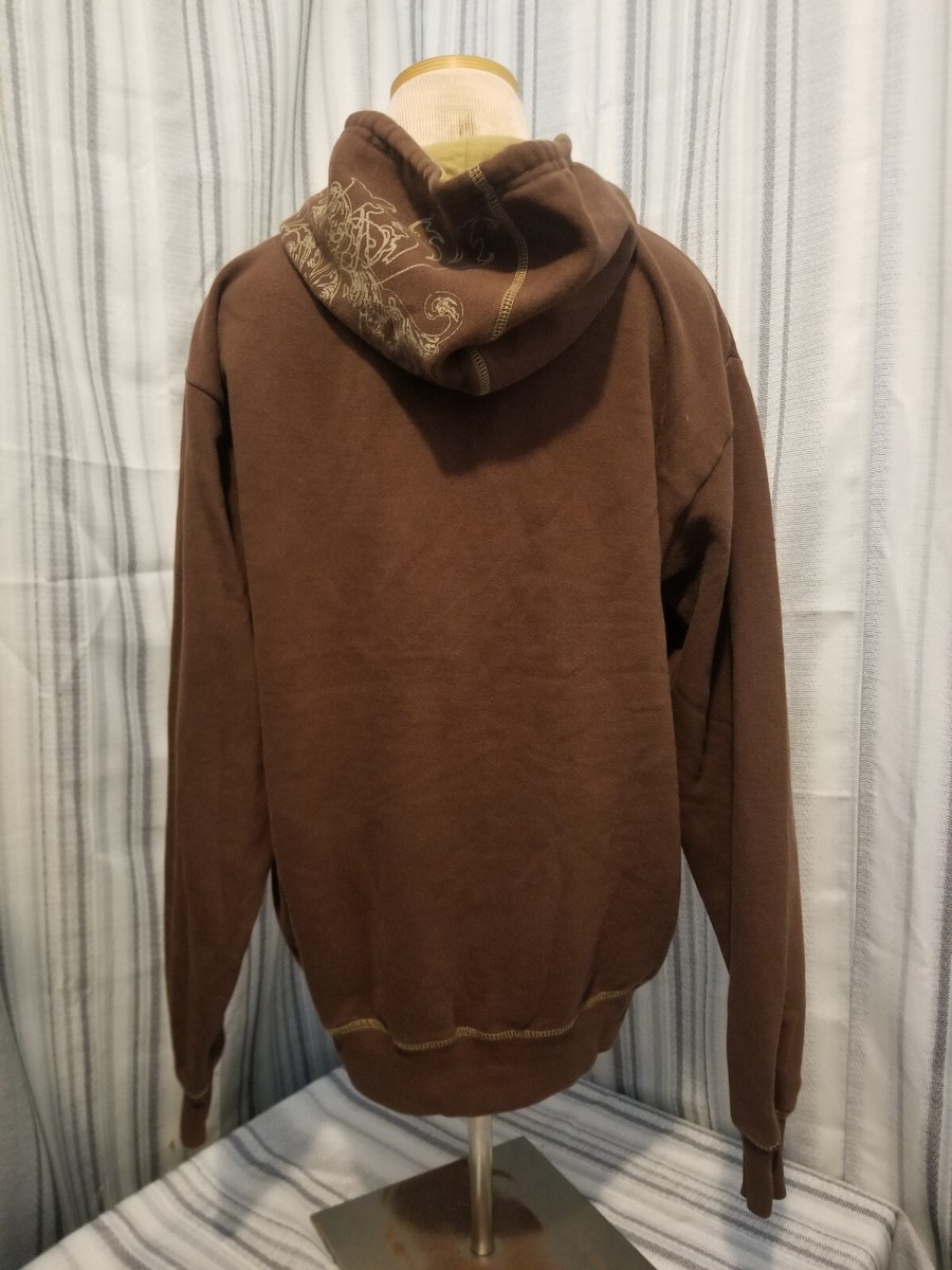 Vintage Sapphire Lounge Hoodie Jacket Full Zip Mens Size M