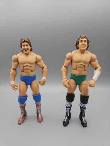 WWE MATTEL ELITE LEGENDS 2 PACK ROWDY RODDY PIPER BOB ORTON WRESTLING BESCHÄDIGT