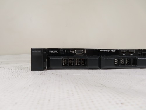 Dell PowerEdge R330 Xeon E3-1240 v5 3.5GHz 4C 8gb 4x 3.5 Trays iDracEnt 350w - Picture 2 of 9