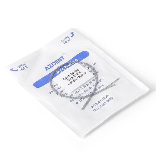  AZDENT Dental Orthodontic Niti Open Coil Spring 0.010* 180mm /0.012* 180mm - Picture 19 of 33