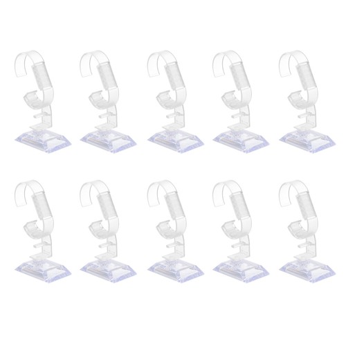 10PCS Plastic Watch Display Stand Bracket Stand Rack C Ring Watch Display Prop