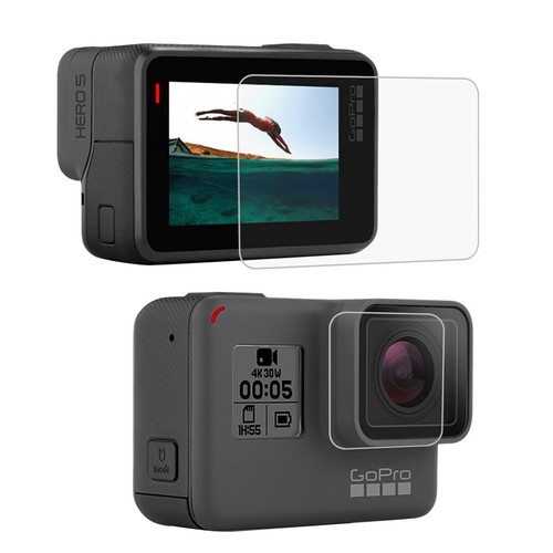 PULUZ For GoPro HERO5 Toughened Glass Lens + LCD Screen Protector Tempered Glass - Picture 2 of 6