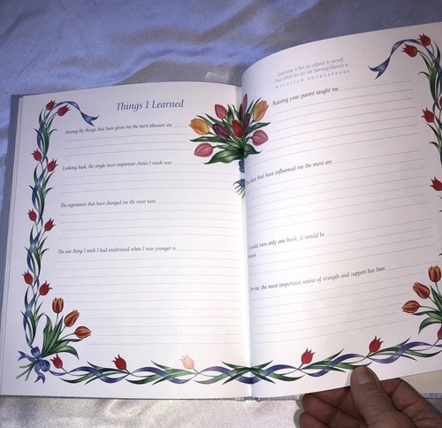 Grandmothers Gift A Memory Book for My Grandchild Family History Journal - Picture 14 of 17