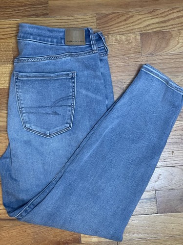 American Eagle Curvy Stretch super hohe Leibhöhe Jegging Größe 16 - Bild 7 von 7