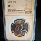1957 Franklin Half Dollar 50C NGC PF 66 Proof Silver Philadelphia