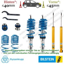 B14 Fahrwerk 25-45mm & 20-40mm Tieferlegung u.a.: VW Golf IV 1J1 Bj. 1997-2008
