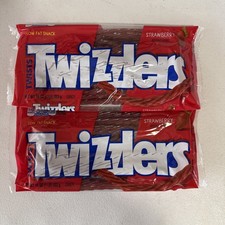 2 Pack Twizzlers Strawberry Twists 16oz Candy Bags Sealed Fresh Bulk Lot
