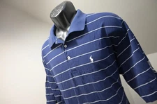 Polo Golf Ralph Lauren Shirt Striped Short Sleeeve Pima Performance Mens Sz XL