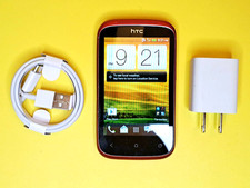   RED HTC DESIRE C PL01130 3G ANDROID UNLOCKED CELL PHONE VIDEOTRON TELUS BELL  