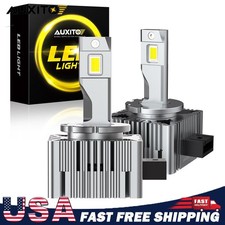 2 X D1C D1S D1R 6000K White HID Xenon Headlight Light Bulbs OEM Replacement Lamp