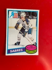 1980-81 O-Pee-Chee hockey set break #232 Rob McClanahan RC USA Olympic Team NRMT