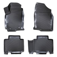 3D Auto Fussmatten Set Passend FüR Toyota RAV4 (Iv) & Rav 4 Hybrid Baujahr 20...