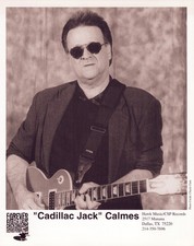 Cadillac Jack Calmes Silver Gelatin Print Promo Press Photo Musician Dallas TX