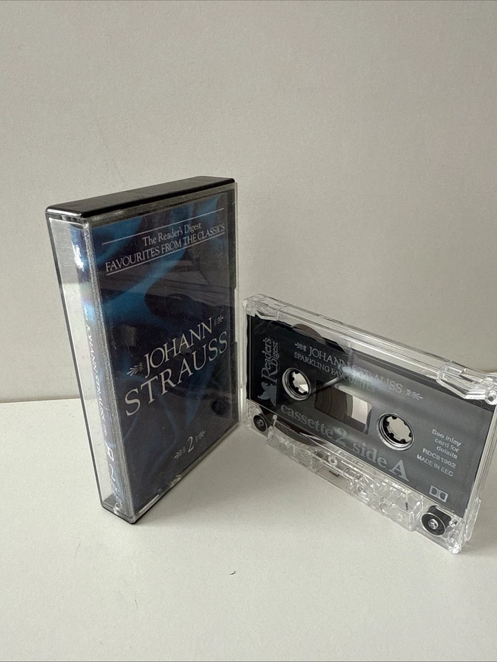 The Readers Digest Favourites From The Classics Johann Strauss 2 Cassette Tape - Image 4 of 4