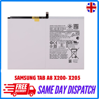 Akku für Samsung Galaxy Tab A8 10.5 SM-X200 SM-X200N SM-X205 HQ-6300SA + Werkzeug