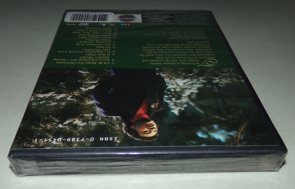 Johnny Mathis - Home for Christmas (DVD, 2006) 12 Songs, Silent Night ...