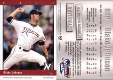 Blake Johnson 2011 Grandstand Northwest Arkansas Naturals RC FREE SHIP