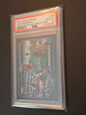 2024 Topps Chrome Bookend - Julio Rodriguez Black Speckle Refractor 10/10 PSA 10