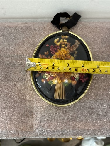 Vintage Codeart Dried Flower Bouquet Wall Hang Wall Decor Made in Belgium - Picture 4 of 5