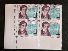 Coin daté Timbre France 2019 YT 5319 Augustin Fresnel