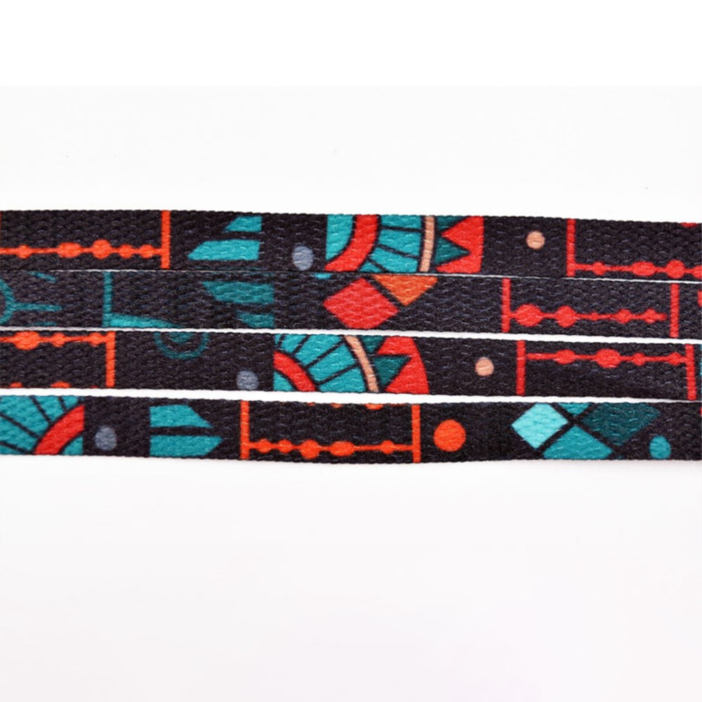 APL 2 paia lacci floreali lacci etnici scarpe sportive lacci