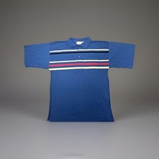 Givenchy Polo Shirt Men  s Size Large Striped Blue Collared Activewear