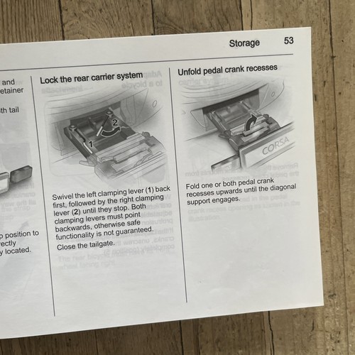 06-11 VAUXHALL CORSA OWNERS HANDBOOK MANUAL PACK AND WALLET 2009 Ref18241 - Picture 11 of 22