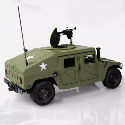 24cm Diecast Alloy 1/18 For Hummer Hmmwv Battlefield Vehicle Model Display - Picture 13 of 17
