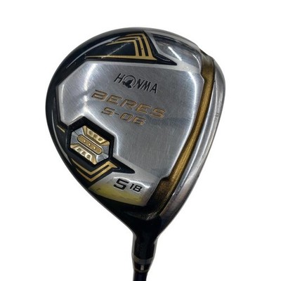 HONMA GOLF BERES S-06 5W Fairway Wood Flex-SR 3STAR ARMRQ X52 With H/C