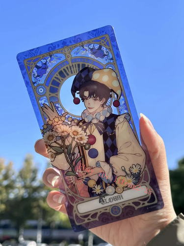 Herr der Geheimnisse Klein Moretti Der Narr Acryl Lesezeichen Sammelkarte - Bild 1 von 10